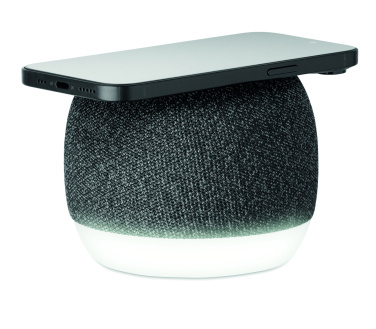 Logo trade corporate gifts image of: 15W wireless charger speaker