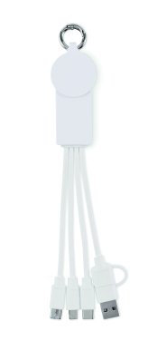 Logotrade promotional products photo of: 2 in 1 charging cable type-C