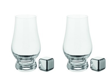 Logo trade promotional merchandise image of: Set of whisky tasting glasses