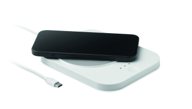 Logo trade advertising products image of: Wireless charger mug warmer set