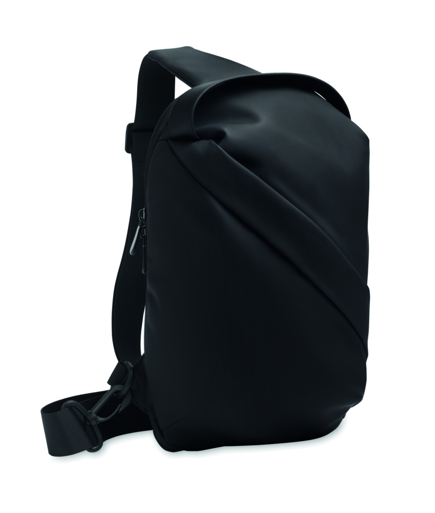 Logo trade advertising products picture of: Cross chest bag in soft PU