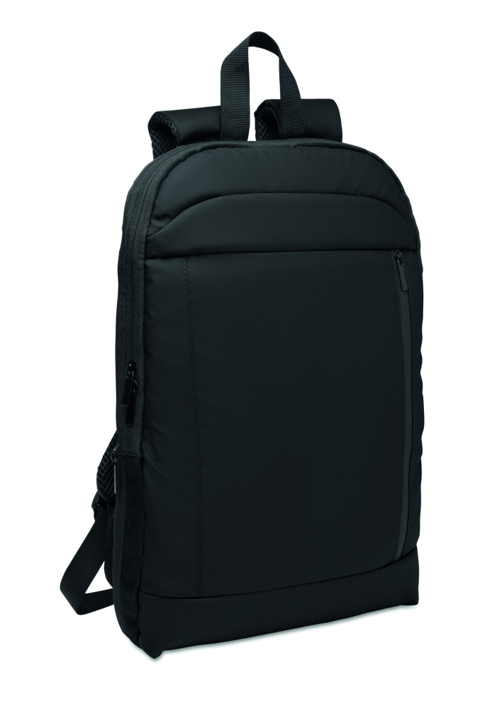 Logo trade promotional merchandise picture of: Expandable 600D RPET backpack