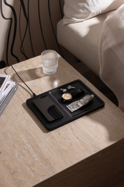 Logotrade promotional item image of: VINGA Timo RCS desk charger and accessory tray