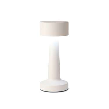 Logo trade promotional merchandise image of: VINGA Maris RCS recycled ABS table lamp