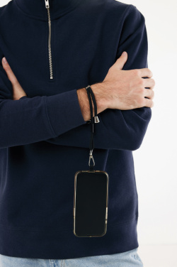 Logotrade corporate gift image of: CarryLoop RCS recycled PET adjustable phone holder wristlet