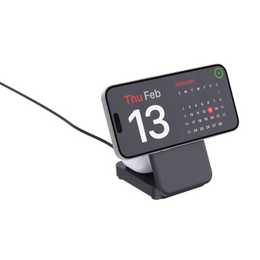 Logotrade promotional giveaways photo of: Urban Vitamin Arcadia RCS rplastic 15W 3in1 magnetic charger