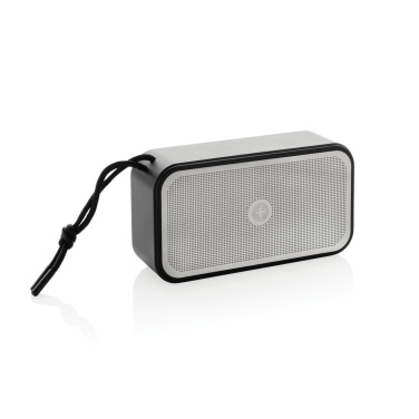 Logotrade promotional merchandise photo of: Swiss Peak RCS recycled aluminium 10W bass speaker