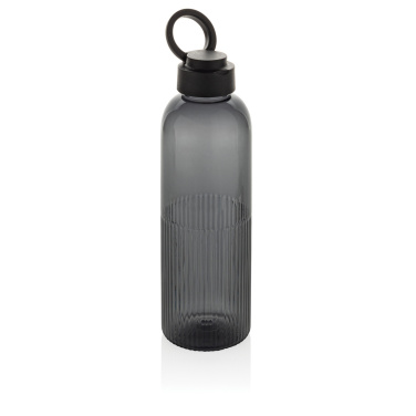 Logo trade promotional merchandise image of: Ripple RCS RPET Leakproof water bottle with handle 750ML