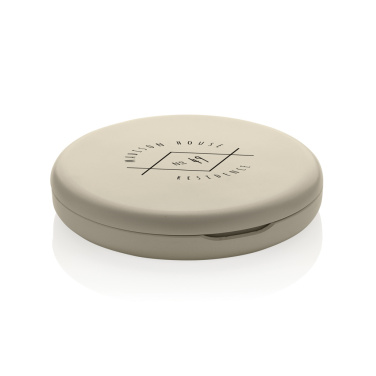 Logo trade promotional items image of: Lumora RCS recycled plastic LED re-chargeable make-up mirror