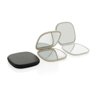 Logo trade promotional items image of: Reflecta RCS recycled plastic make-up mirror