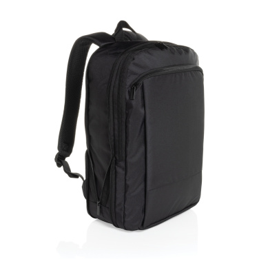 Logotrade promotional item picture of: Flexpack Aware™ RPET Expandable Slim 15.6" Laptop Backpack