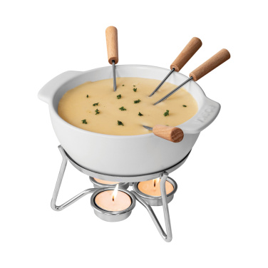 Logo trade promotional merchandise image of: BOSKA Cheese Fondue Set Party - 750 ml