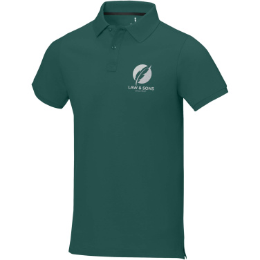 Logo trade business gifts image of: Calgary short sleeve men's polo
