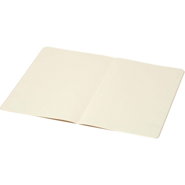 Logotrade promotional merchandise picture of: Slyk A5 kraft cahier notebook with dotted pages