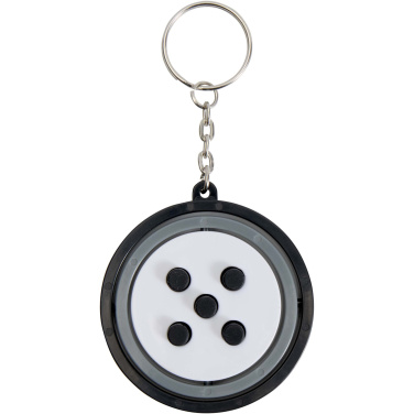 Logo trade corporate gifts picture of: Spinx recycled plastic gyroscope fidget keychain