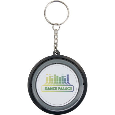 Logotrade promotional merchandise picture of: Spinx recycled plastic gyroscope fidget keychain