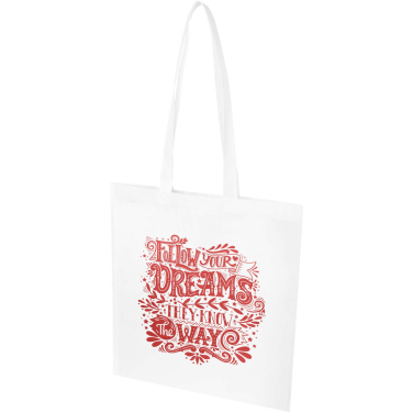 Logo trade corporate gifts picture of: EcoSeal GRS recycled nonwoven convention tote bag 6L