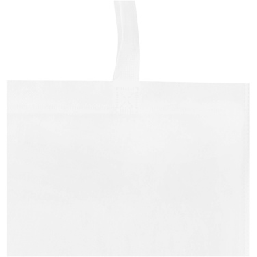 Logo trade promotional item photo of: EcoSeal GRS recycled nonwoven convention tote bag 6L