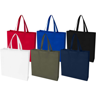 Logotrade promotional products photo of: EcoSeal GRS recycled nonwoven gusset tote bag 12L