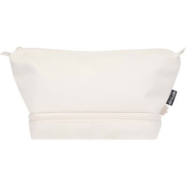 Logo trade promotional giveaways image of: Trip Aware™ recycled travel toiletry bag 6L