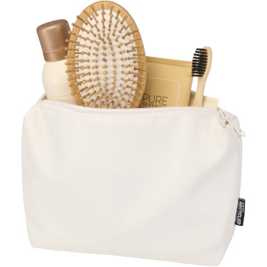 Logo trade promotional gifts image of: Trip Aware™ recycled travel toiletry pouch 2L