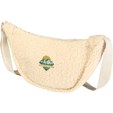 Logo trade advertising products image of: Bear GRS recycled sherpa crossbody bag 3L