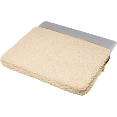 Logotrade promotional giveaway image of: Bear 13" GRS recycled sherpa laptop sleeve 2L