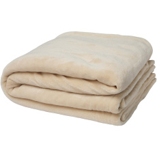 Ashen GRS recycled sherpa blanket