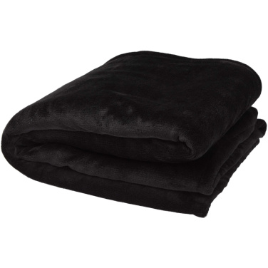 Logo trade promotional products picture of: Ashen GRS recycled sherpa blanket