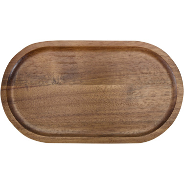 Logo trade advertising products picture of: Edge acacia wood serving tray