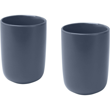 Logotrade business gift image of: Male 350 ml ceramic cups - set of 2
