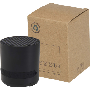 Logotrade corporate gift picture of: Hunor 3W recycled plastic wireless speaker