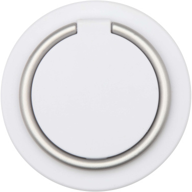 Logo trade corporate gifts image of: Albali recycled plastic magnetic phone holder with ring stand