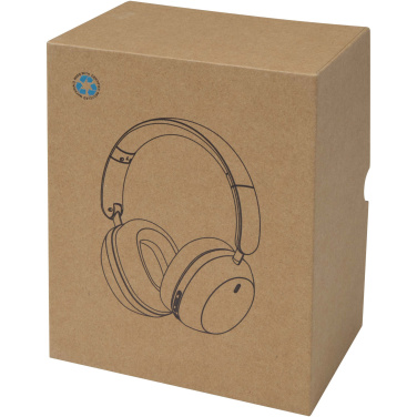 Logo trade promotional giveaways picture of: Hoggar recycled plastic over-ear foldeable ANC and ENC headphones