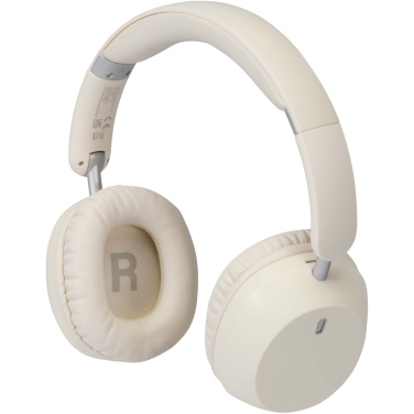 Logotrade promotional giveaways photo of: Hoggar recycled plastic over-ear foldeable ANC and ENC headphones