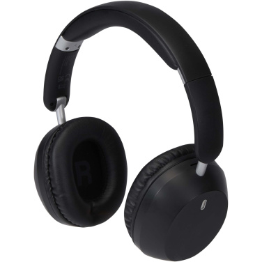 Logotrade business gift image of: Hoggar recycled plastic over-ear foldeable ANC and ENC headphones
