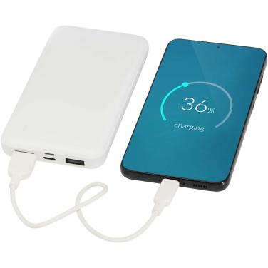 Logotrade promotional giveaway image of: Intan 10.000 mAh 10W recycled plastic power bank