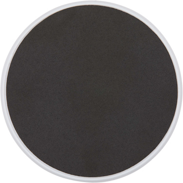 Logo trade corporate gifts picture of: Alcor recycled plastic foldeable magnetic phone stand with bamboo details