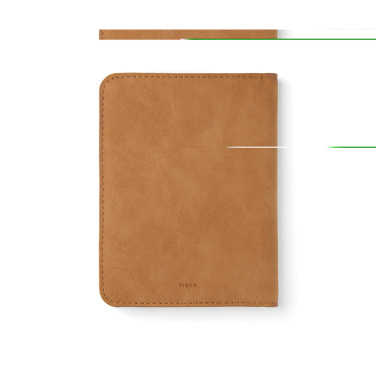 Logo trade advertising products image of: VINGA Bosler RCS RFID passport cover