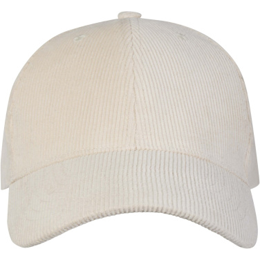 Logo trade business gift photo of: Hutton 6 panel recycled corduroy cap