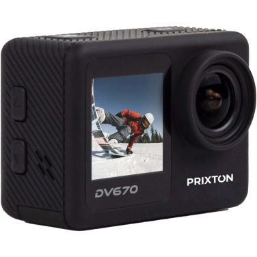 Logo trade advertising products picture of: Prixton DV670 4K dual screen action camera