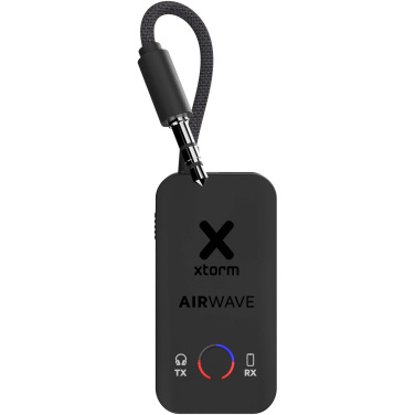 Logo trade promotional gifts image of: Xtorm XAWBT01 AirWave wireless audio adapter