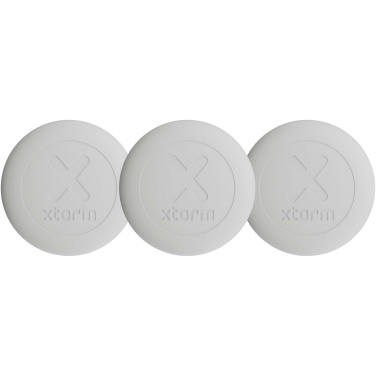 Logo trade promotional merchandise photo of: Xtorm XTAG2A 3-pack water resistant travel tag