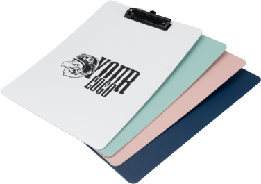 Logo trade promotional merchandise picture of: Writing pad with clip