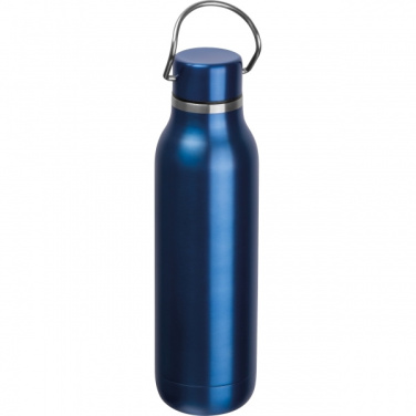 Logo trade promotional giveaway photo of: Stainless steel water bottle BORGHOLM