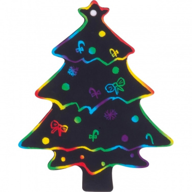 Logo trade corporate gift photo of: Scratch-off Christmas ornaments SOUTH POLE
