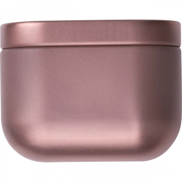 Logo trade corporate gifts picture of: Candle in tin PRAGUE