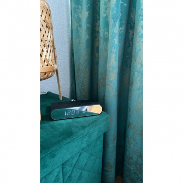 Logotrade promotional giveaway image of: Alarm Clock and Wireless Charger ADELAIDE