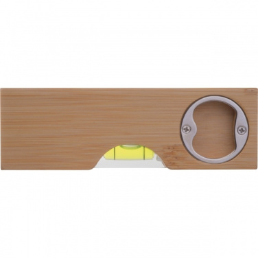 Logotrade promotional merchandise picture of: Spirit Level with Bottle Opener FLORIDA