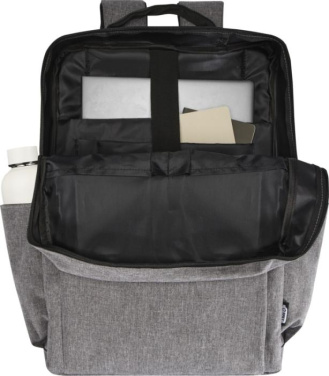 Logotrade promotional merchandise photo of: Libra 15” GRS recycled laptop backpack 15L
